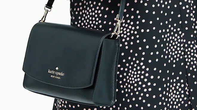 Kate Spade Black Carson Convertible Crossbody