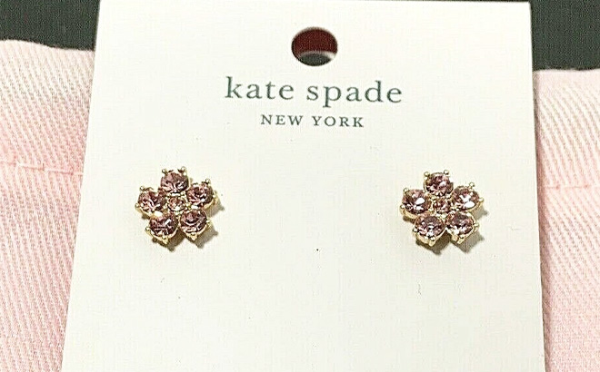 Kate Spade Flower Studs 2