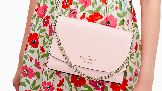 Kate Spade Light Rosebud Carson Convertible Crossbody