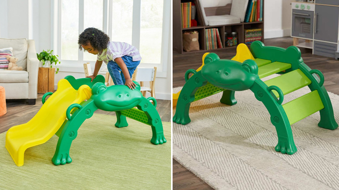 KidKraft Frog Hop Slide Climbers