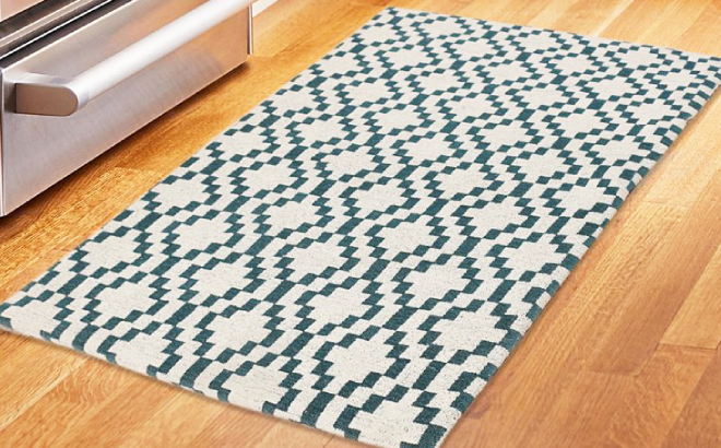 Kitchen Geometric Anti Fatigue Mat