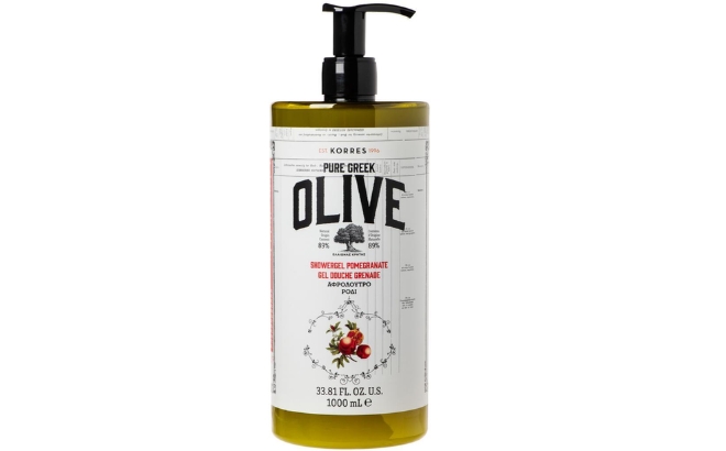 Korres Olive Oil Pomegranate Shower Gel 1