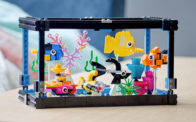 LEGO Creator Fish Tank Building Toy Unbox