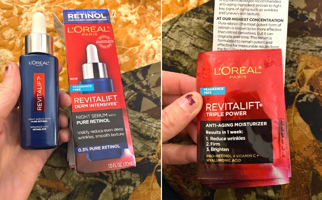 LOreal Paris Retinol Night Serum for Face 1