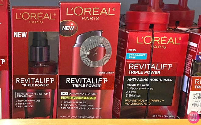 LOreal Paris Skincare RevitaliftTriple Power Broad Spectrum SPF 30 Sunscreen