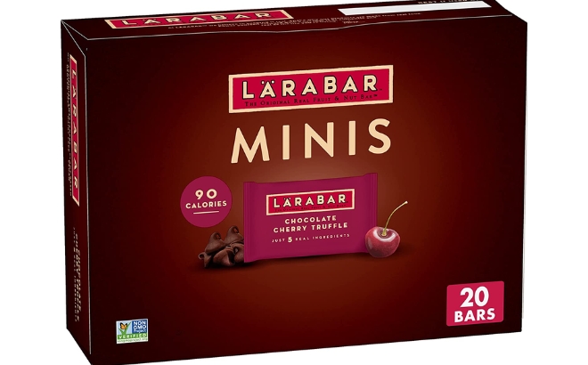 Larabar Cherry Chocolate Truffle Mini Bars Mini Bars 20 Count