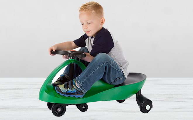 Lil Rider Car with No Batteries Gears or Pedals Green