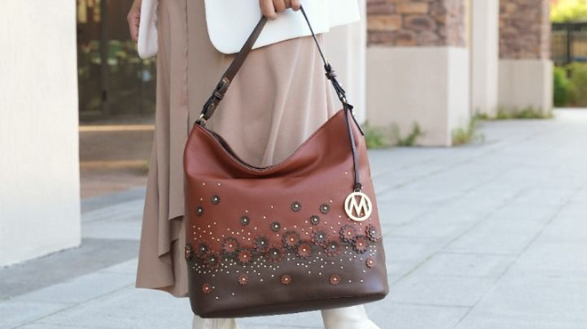 MKF Dione Shoulder Bag in Brown