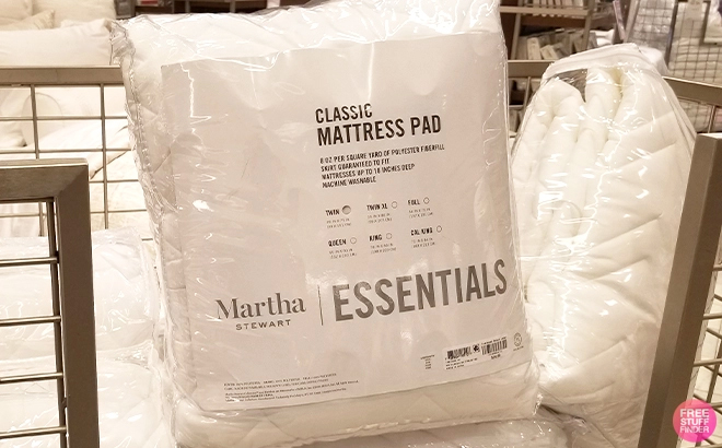 martha stewart twin mattress pad