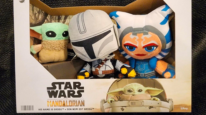 Mattel Star Wars The Mandalorian 3 Pack Plush Set