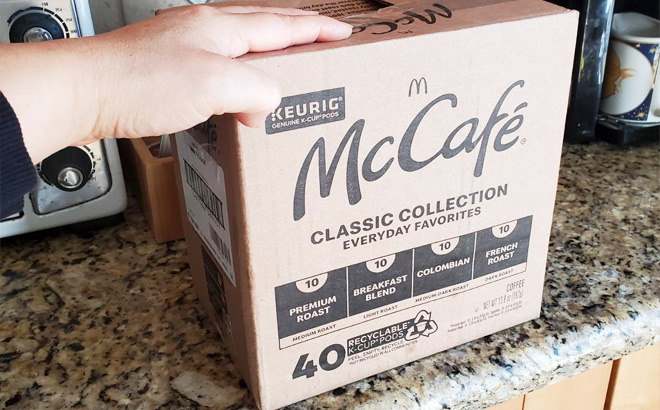 McCafe 40 Count Single Serve Coffee K Cup Pods