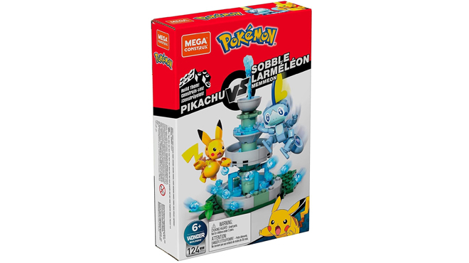 Mega Pokemon Construx 124 Piece Building Set Box