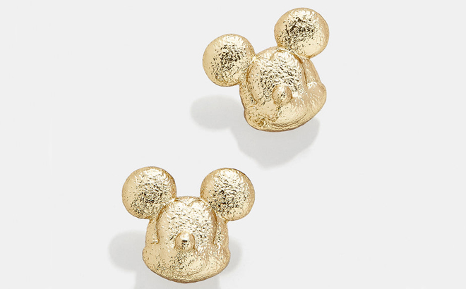 Mickey Mouse Disney 3D Silhouette Earrings