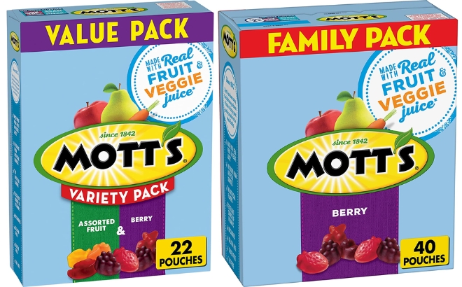 Motts Fruit Flavored Snacks