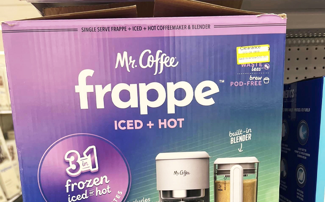 Mr. Coffee Single Serve Frappe and Iced Coffee Maker with Blender