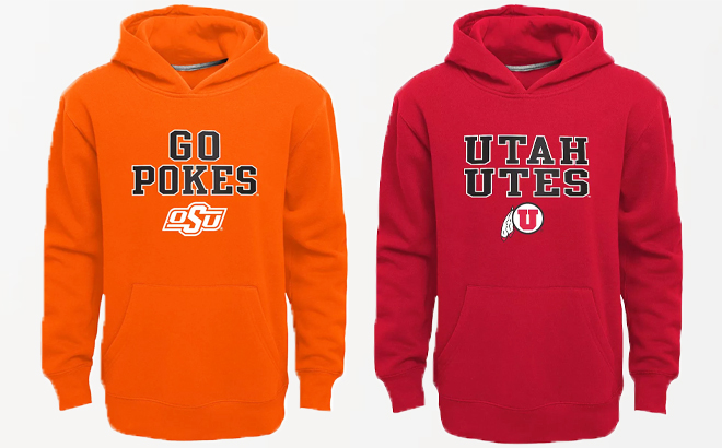 NCAA Kid's Hoodies