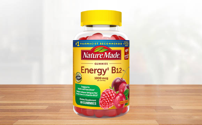 Nature Made Energy B12 Gummies 80 ct