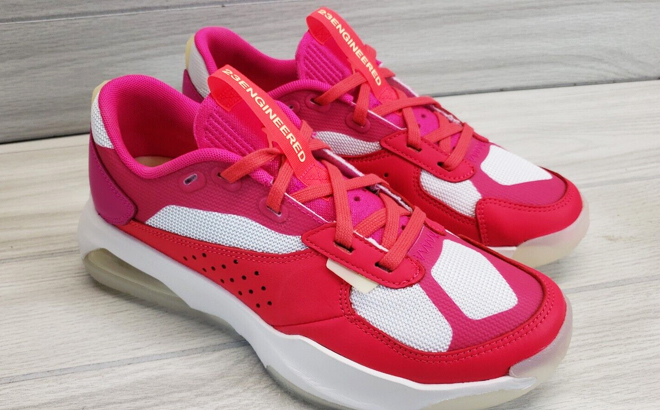 Nike Air Jordan Womens Sneakers in Pink Siren Red