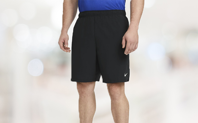 Nike Mens Woven Shorts on a Model