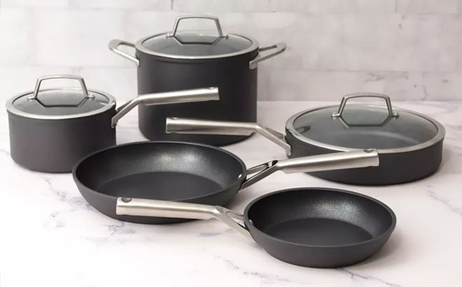 Ninja Foodi NeverStick Premium Cookware 8 Piece Set