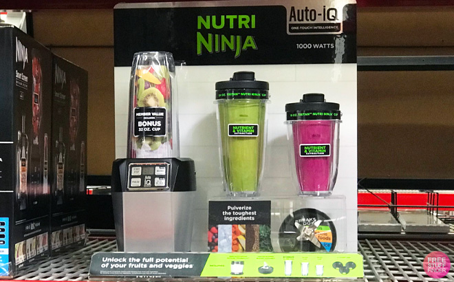 Ninja Nutri Blender with Auto IQ and 2 To Go Cups