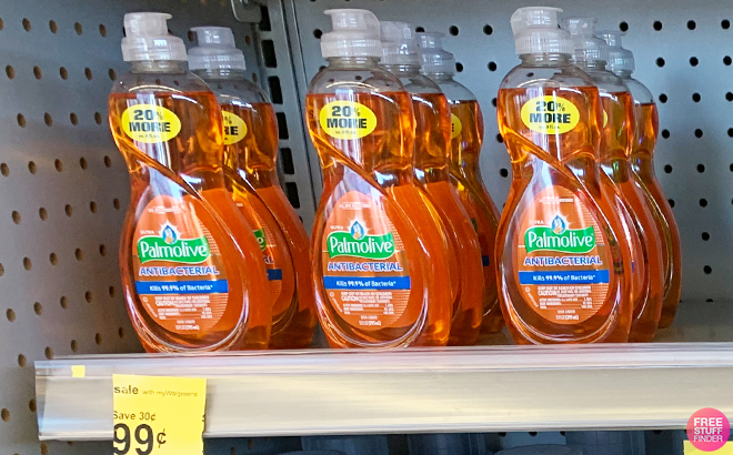 Palmolive Ultra Dish Soaps 8 Ounce on a Shelf 1