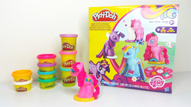 Play Doh My Little Pony Make n Style Ponies