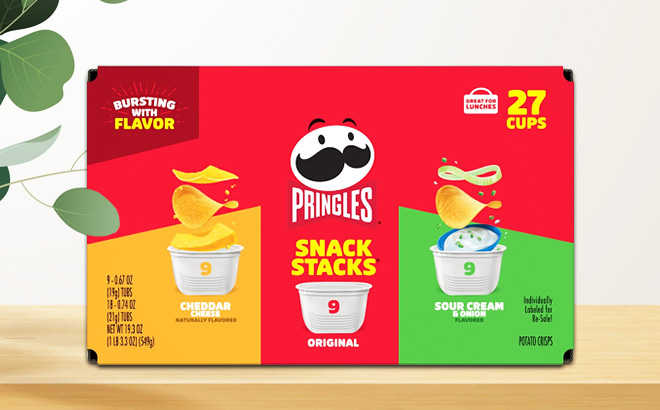 Pringles Snacks 27 Cups Variety Pack