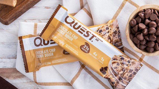 Quest Nutrition Chocolate Chip Cookie Protein Bars