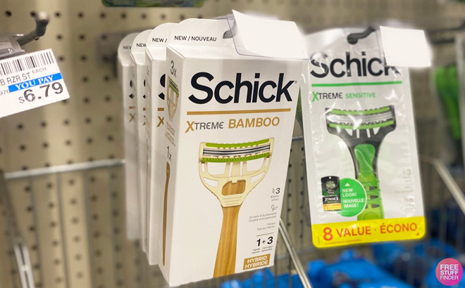 Schick Xtreme Bamboo Disposable Razor 3 CT