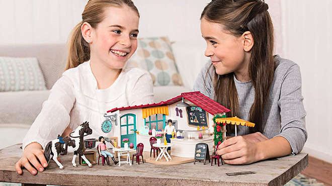 Schleich Rider Café Toy Set