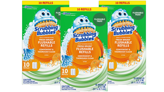 Scrubbing Bubbles Flushable Refill 10 ct