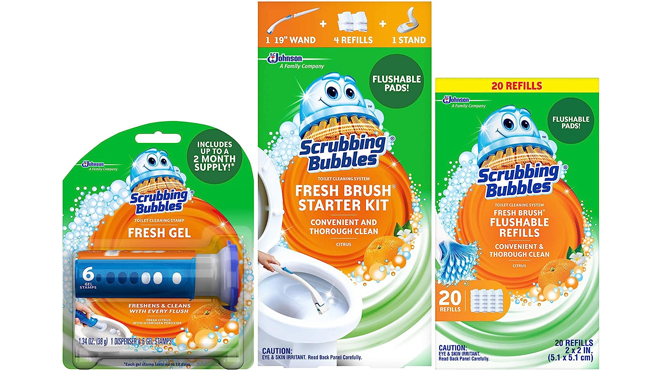 Scrubbing Bubbles Toilet Bowl Cleaner Kit