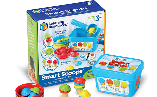 Smart Scoops Math Activity Set 55 Piece