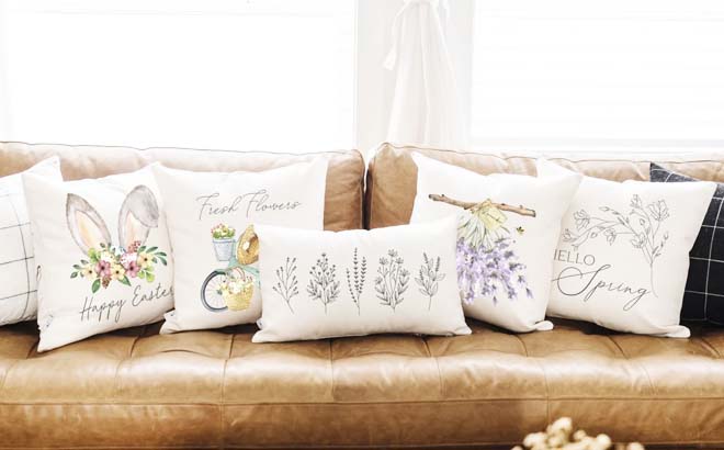 Spring Pillow Covers