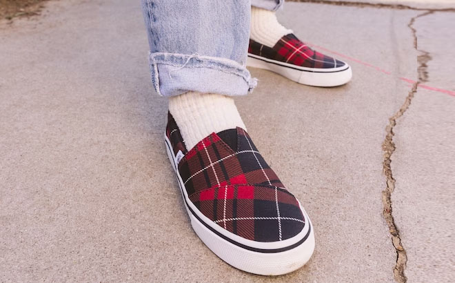 TOMS Fenix Plaid Shoes