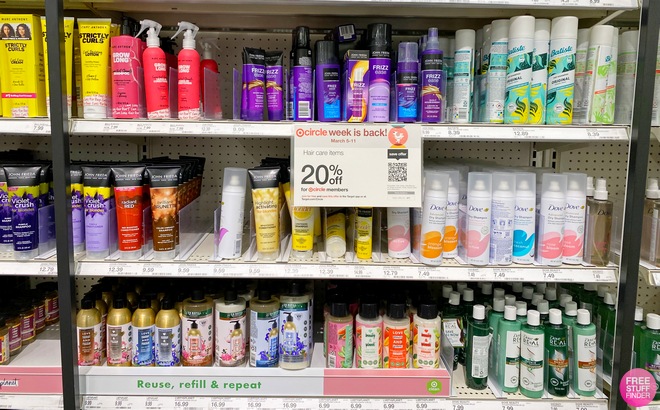 Target John Frieda Dove Batiste Love Beauty And Planet Hair Care Items