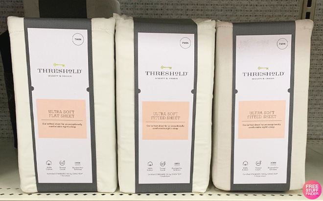 Threshold Ultra Soft Fitted Sheet