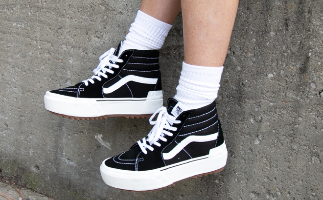 VANS Sk8 Hi Stacked Skate Shoes