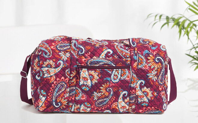 Vera Bradley Large Travel Duffel Bag