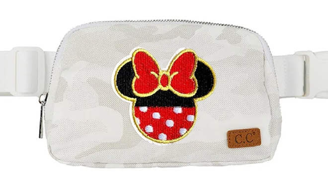 Womens Magical Belt Bag with Embroidered Patch