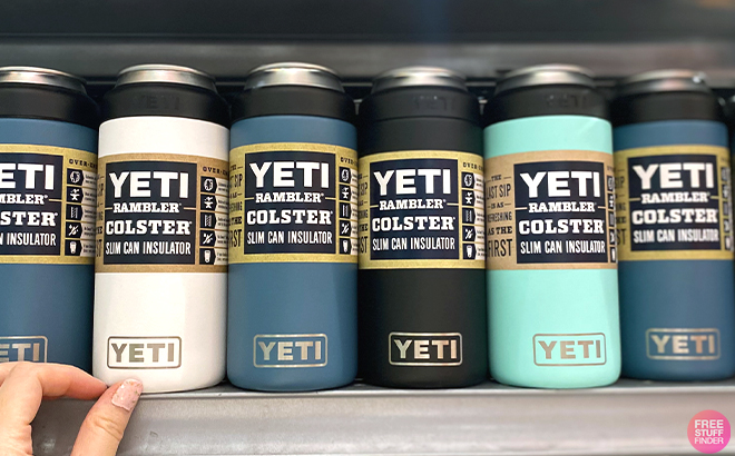 YETI Rambler Colster Tall Can Insulator in shelf