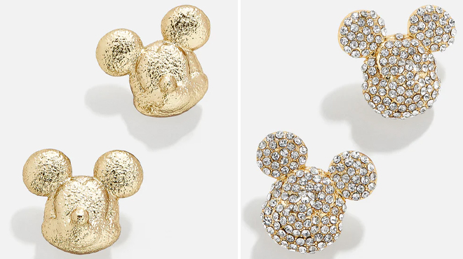 baublebar disney mickey mouse silhouette earrings