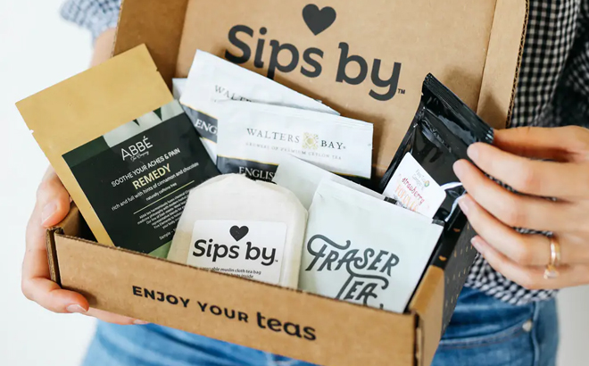 sips by tea gift box