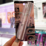 A Person Holding Maybelline Sky High Mascara