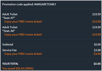 AMC Tickets Screenshot