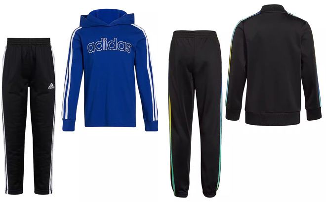 Adidas Little Boys 2-Pack Pant Set