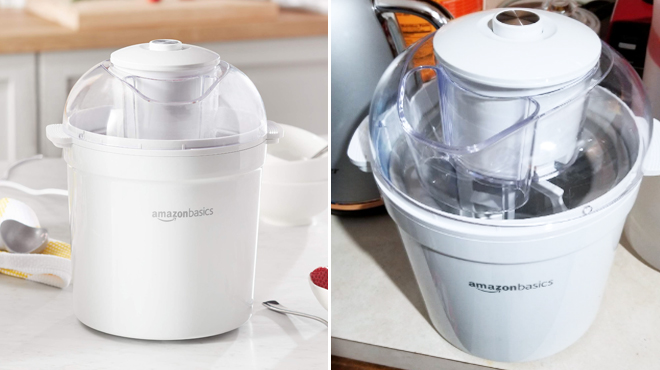 Amazon Basics Automatic Homemade Ice Cream Maker