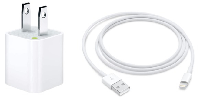 Apple Charger and Lightning Cable Bundle