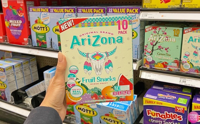 AriZona Fruit Snacks Mixed Fruit 10pk